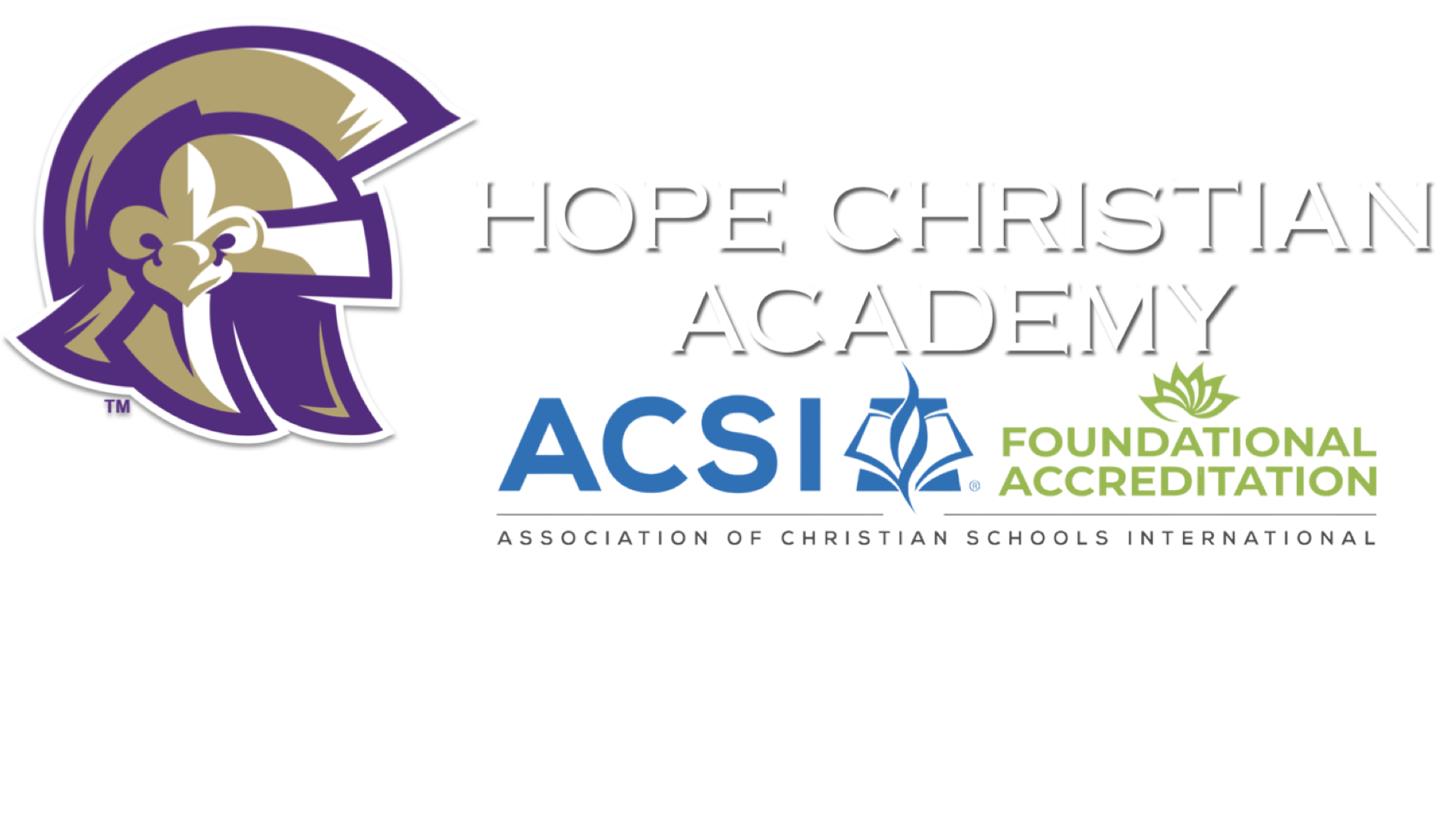 Footer Logo for Hope Christian Academy