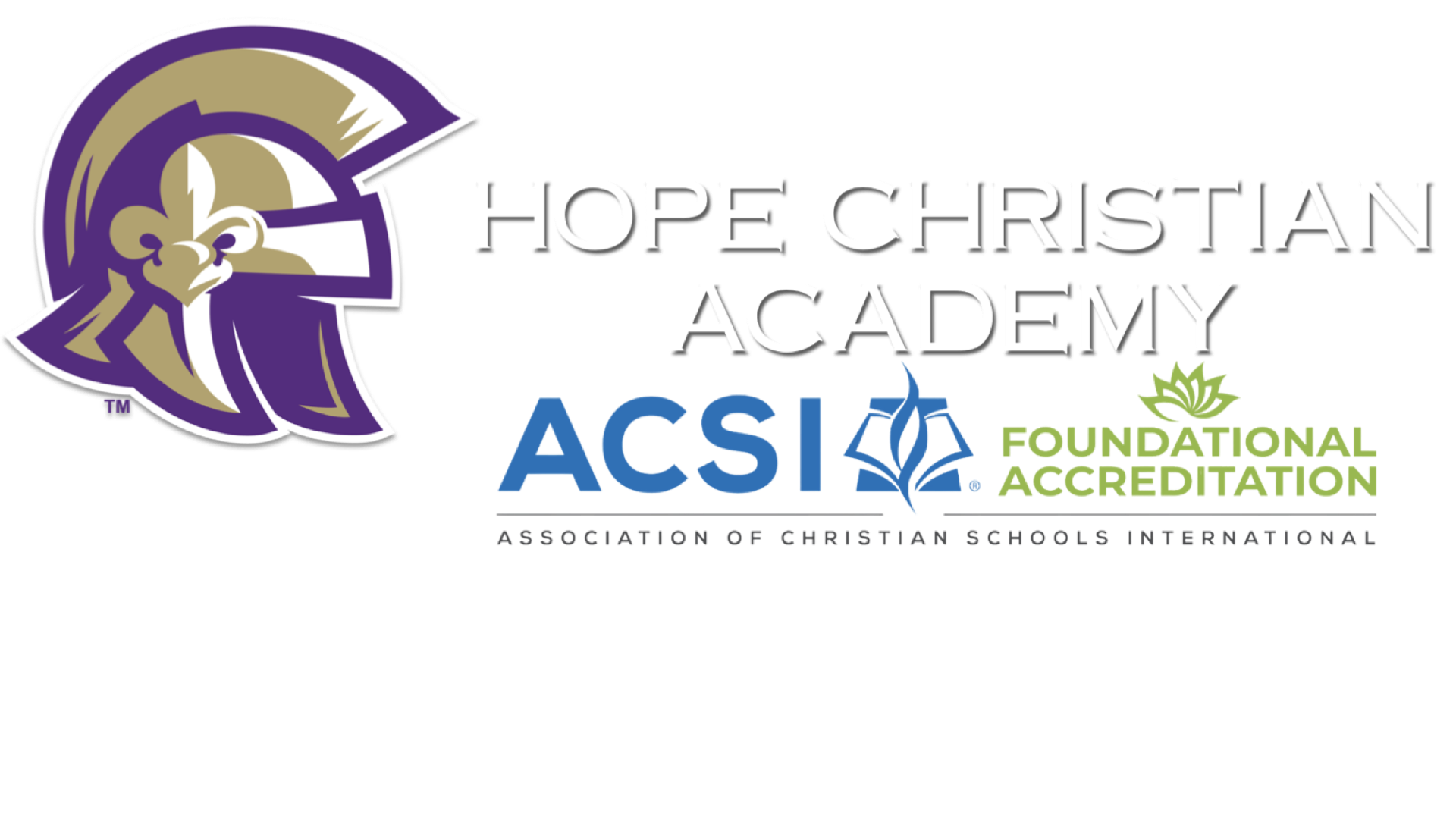 Footer Logo for Hope Christian Academy